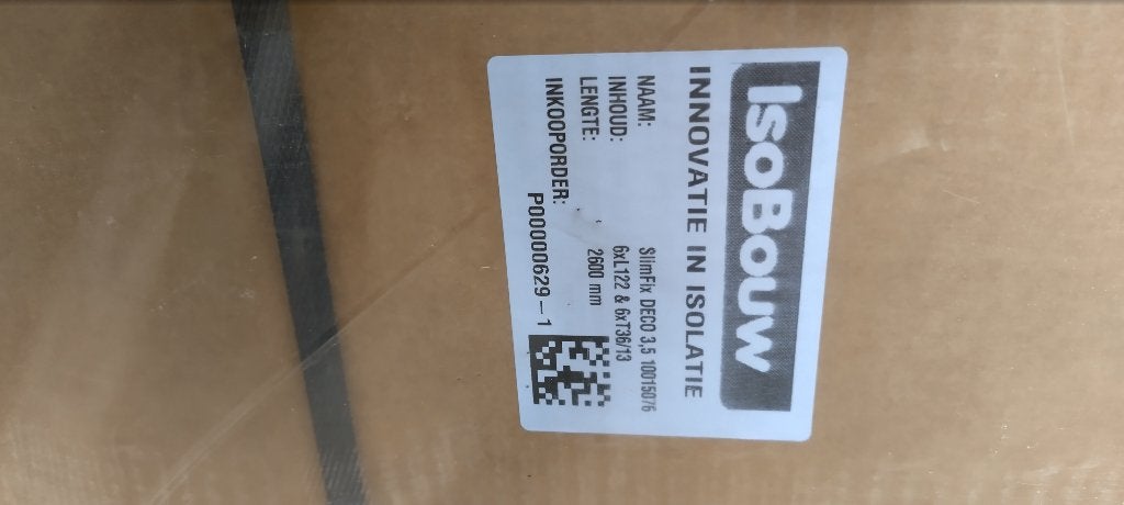 Isobouw Slimfix Deco 3.5, Overige materialen, Nieuw, Minder dan 5 m², 8 tot 12 cm