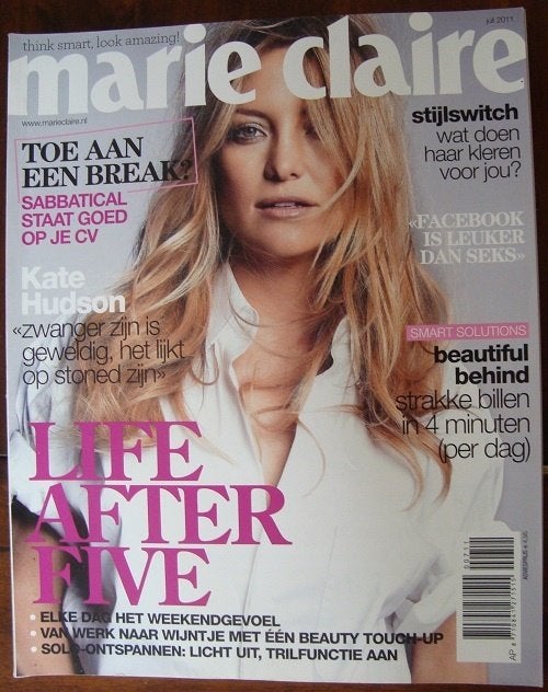 ELLE & Avant Garde & 2x Marie Claire, Boeken, Ophalen of Verzenden, Gelezen, Glossy