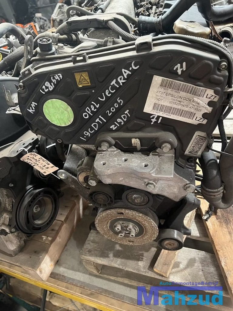 OPEL VECTRA C 1.9 CDTI Z19DT Motorblok motor, Gebruikt, Opel Automobile GmbH, Ophalen of Verzenden, Kontakt@opel-infoservice.de