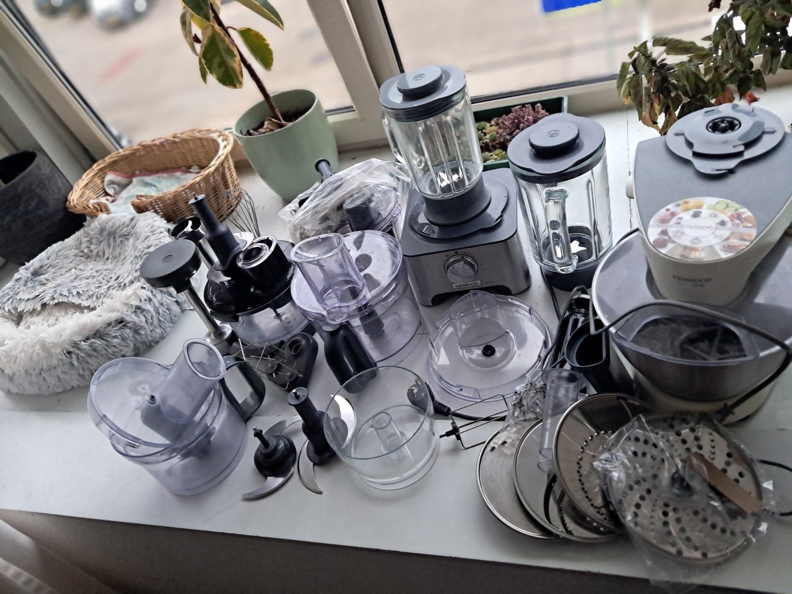 Kenwood Multione Keukenmachine met Diverse Accessoires, 4 liter of meer, Ophalen, Gebruikt, 3 snelheden of meer