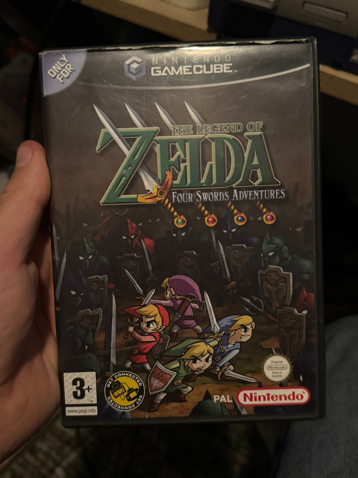 Zelda four swords, Spelcomputers en Games, Avontuur en Actie, 1 speler, Ophalen of Verzenden, Zo goed als nieuw
