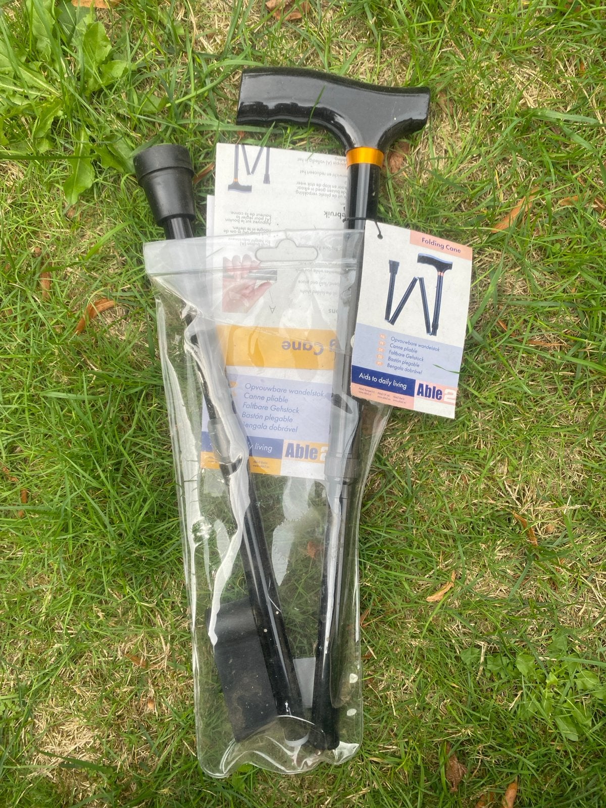 Able opvouwbare wandelstok nieuw, Ophalen of Verzenden, Verstelbaar, Nieuw