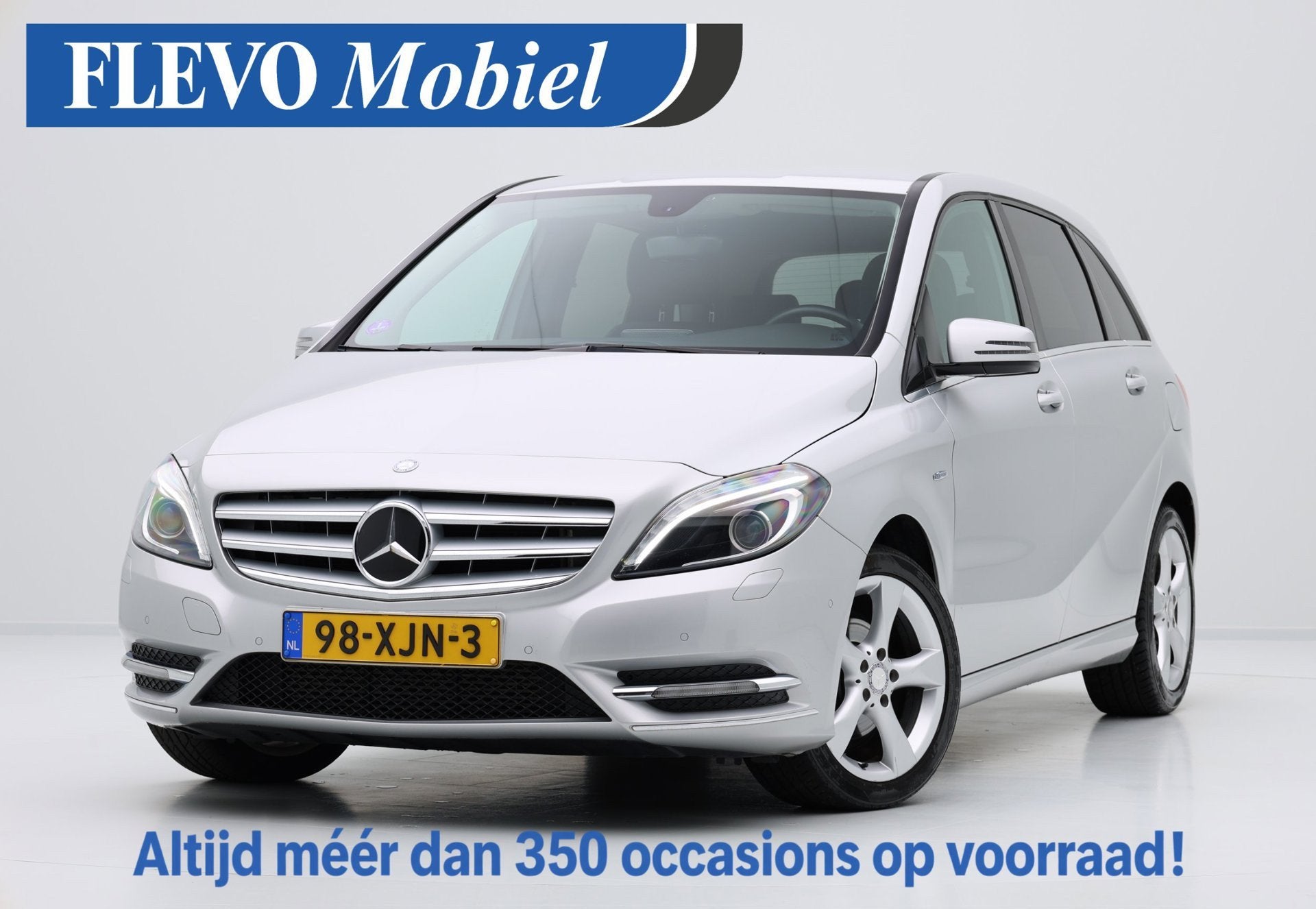 Mercedes-Benz B-klasse 180 Ambition Leder|Xenon|Navi|LMV|PDC, Auto's, Voorwielaandrijving, Euro 5, Gebruikt, 1295 kg