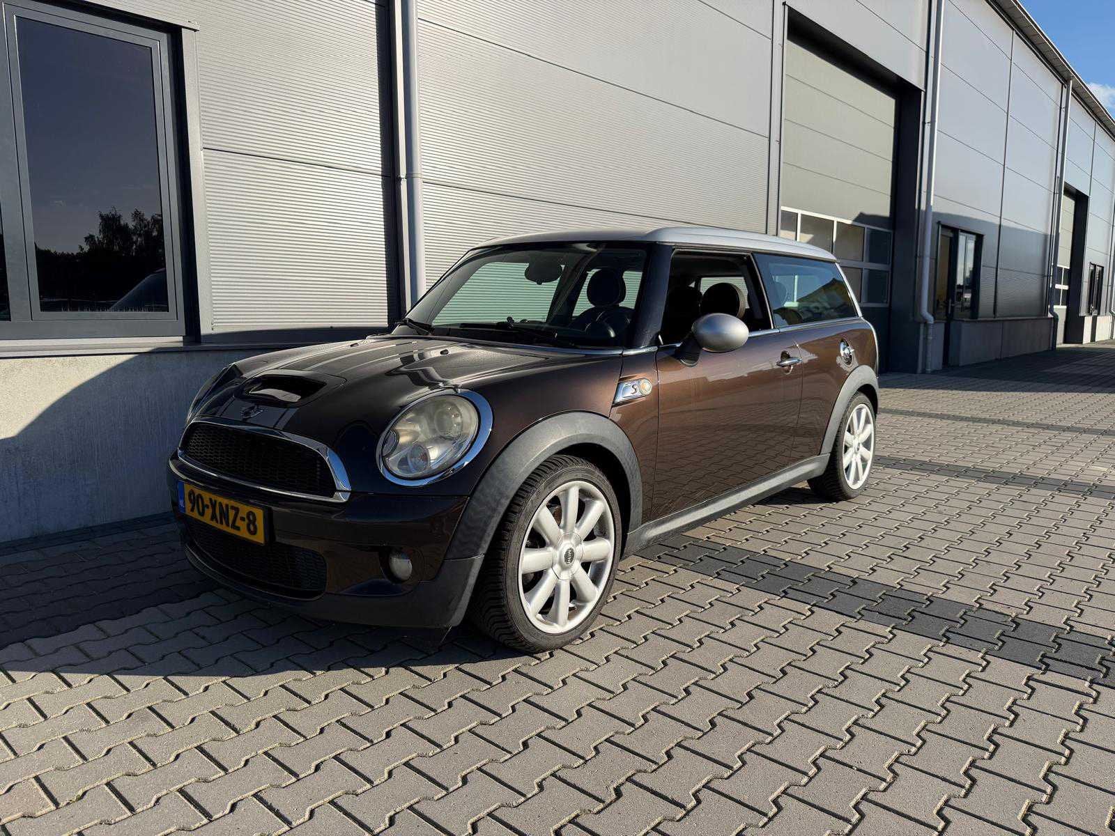 MINI Clubman - 1.6 Cooper S - Personenauto - 2008, Auto's, Gebruikt, Clubman, Bruin, Euro 4