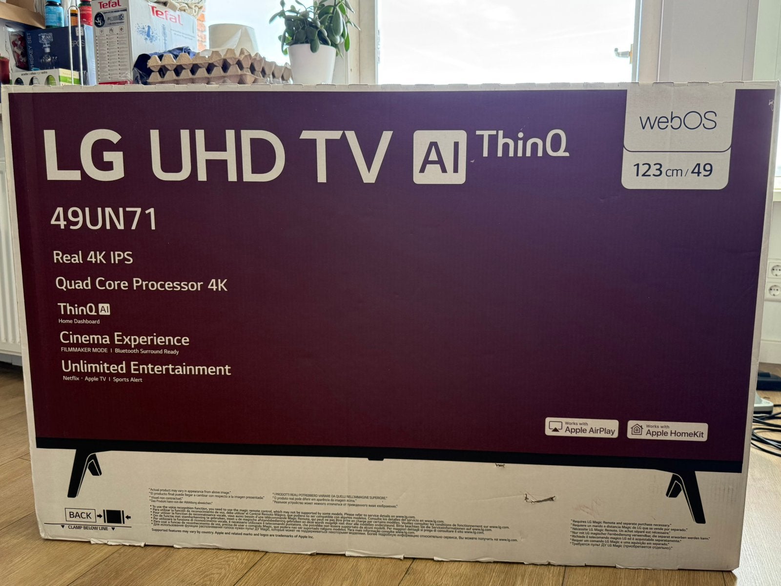 LG 49” Smart TV – Excellent Condition, Ophalen, 50 Hz, Zo goed als nieuw, 100 cm of meer