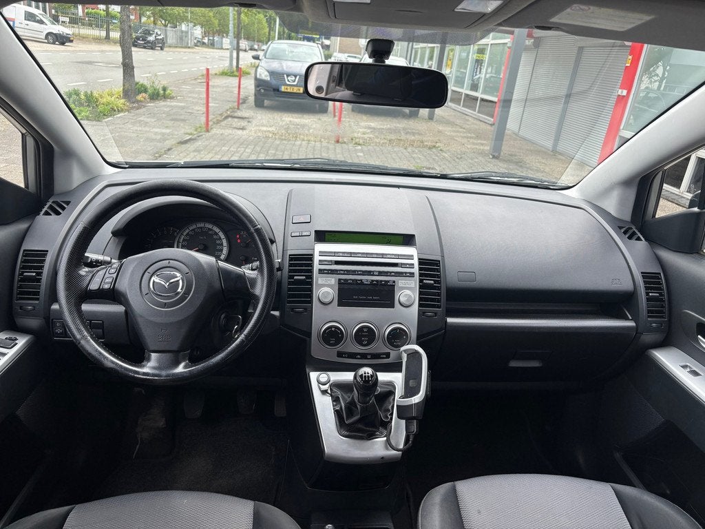 Mazda 5 2.0 Touring|7zits|Airco, Auto's, Mazda, Voorwielaandrijving, Stof, Gebruikt, Automatische klimaatregeling