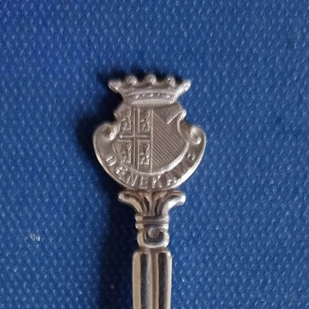 verzilverd lepeltje Denekamp (posthoorn), Ophalen of Verzenden