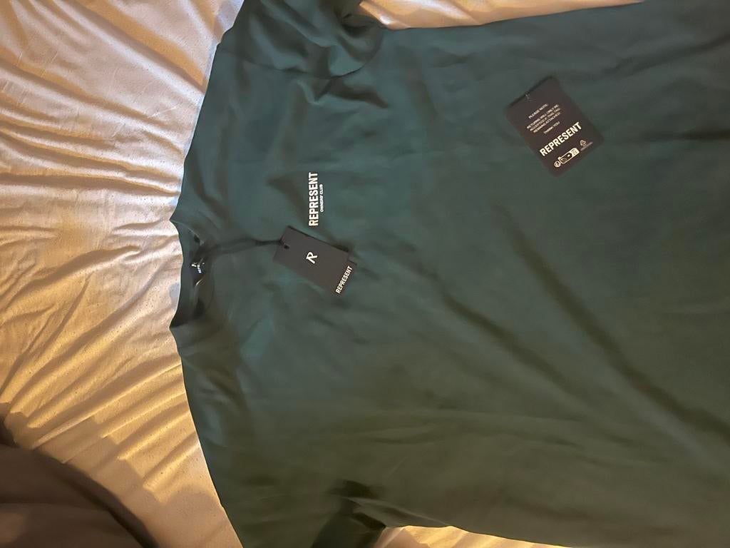 Represent T-shirt, Verzenden, Gedragen, Overige maten, Groen