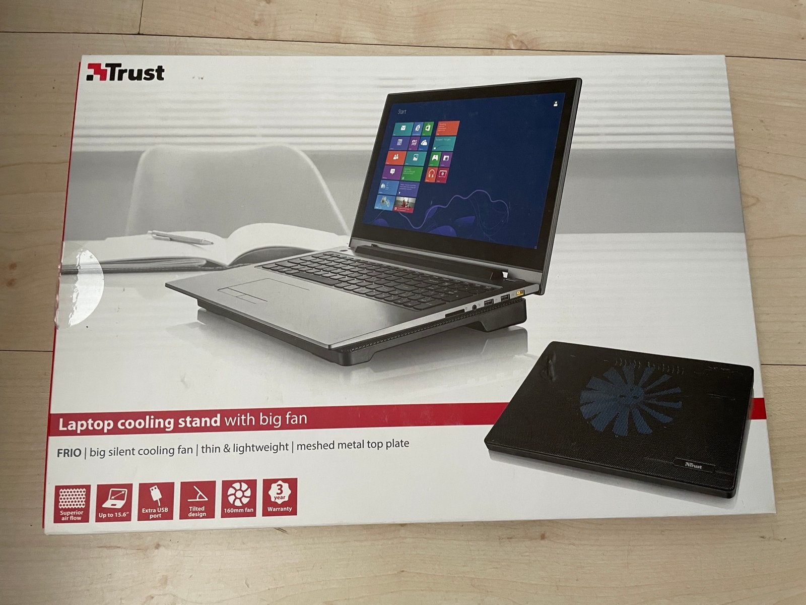 Trust Laptop Koeler, Verzenden, Zo goed als nieuw