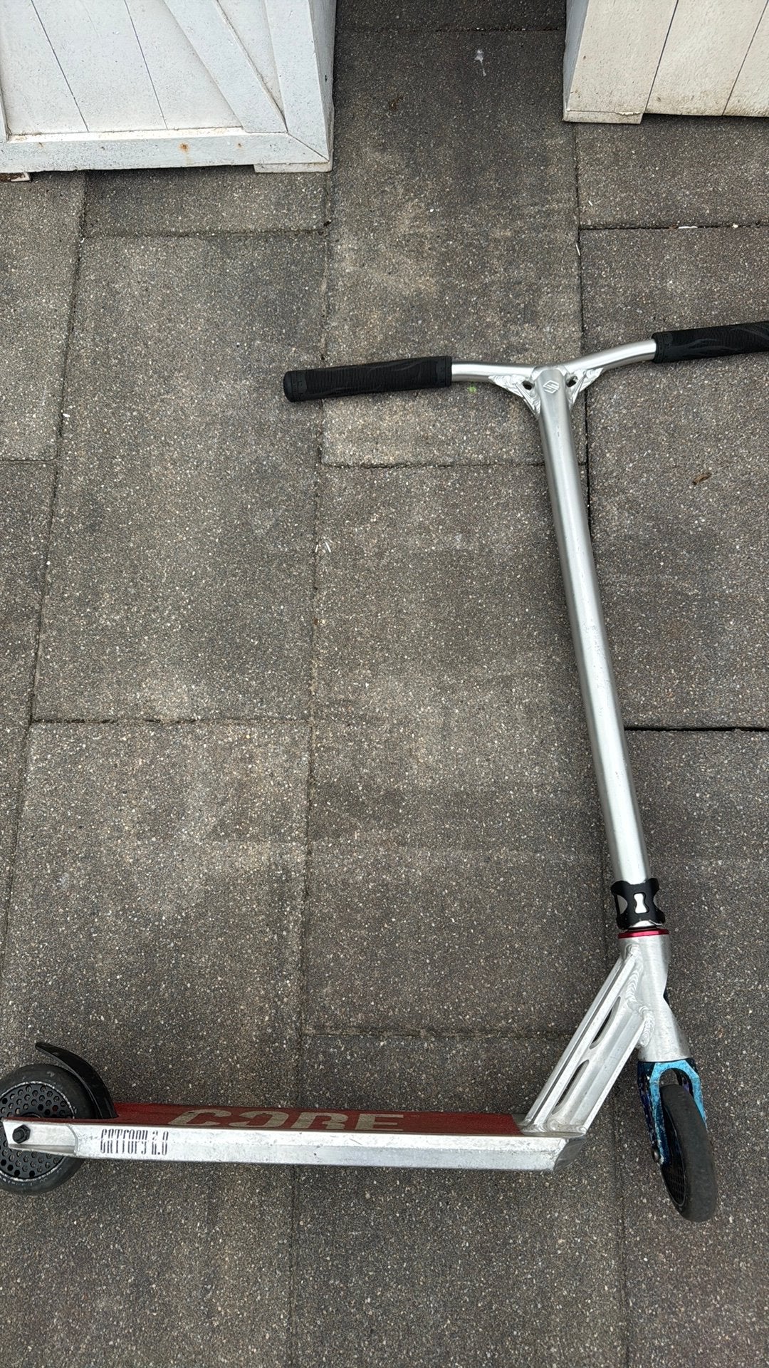 Custom stuntstep, Fietsen en Brommers, Steps, Ophalen, Zo goed als nieuw, Gewone step