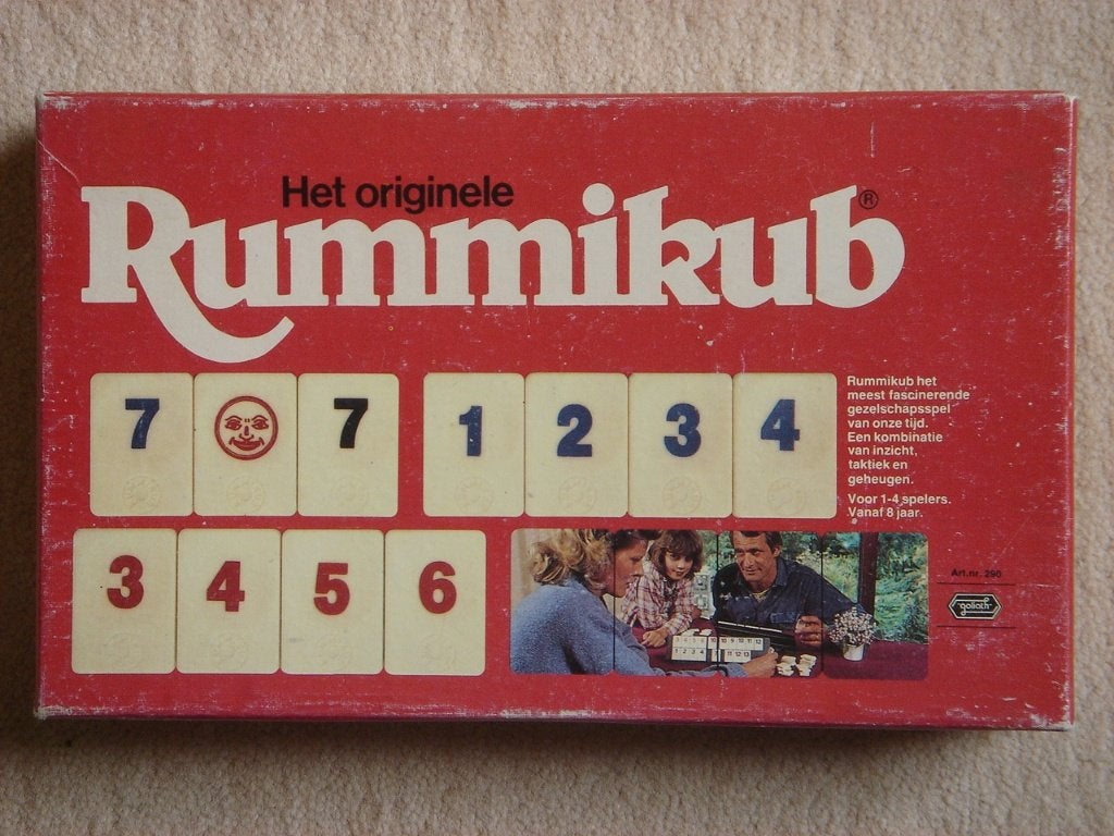 LEUK: KLEINE Rummikub XP - Kleine 6 spelers editie !, Hobby en Vrije tijd, Gezelschapsspellen | Bordspellen, Gebruikt, Goliath