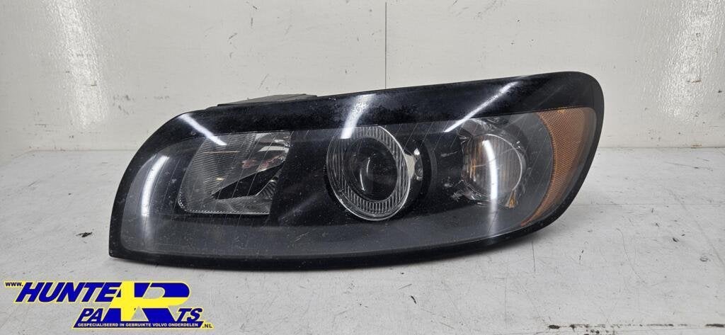 Koplamp halogeen L Volvo C30 ('06-'09) 31214537, Gebruikt, Ophalen of Verzenden, Volvo, Volvo