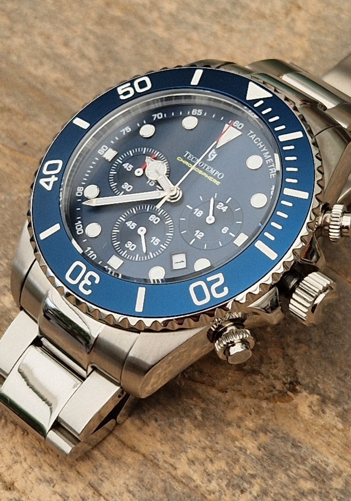 Tecnotempo Chronosphere Limited Edition 001/100, Overige merken, Staal, Staal, Polshorloge