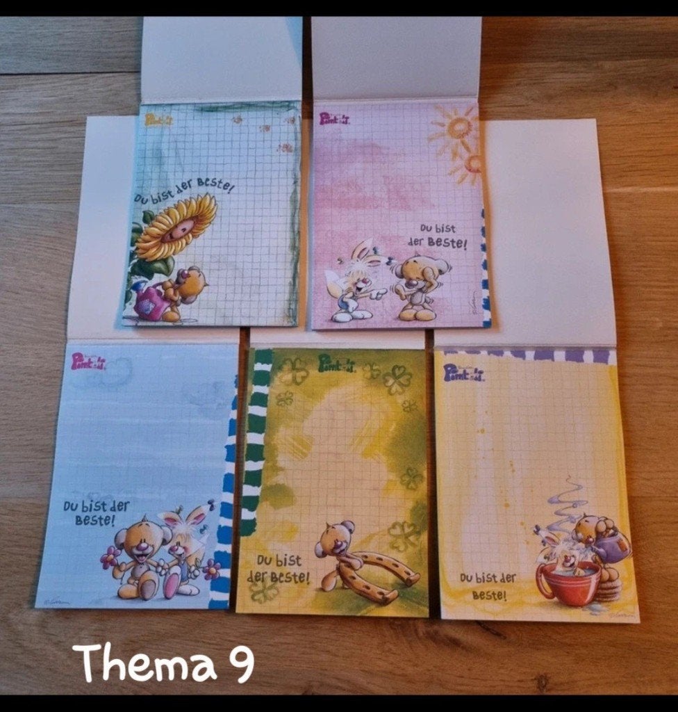 Diddl Themablaadjes 9, Ophalen of Verzenden, Diddl, Zo goed als nieuw, Papier, Kaart of Schrift