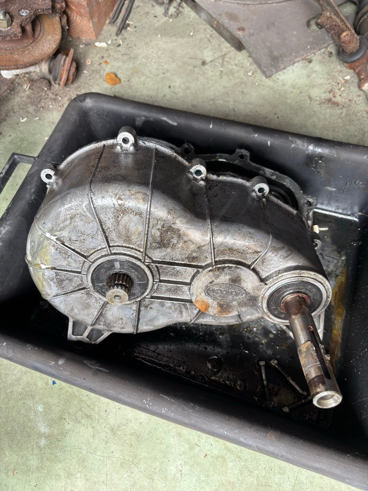 Defecte versnellingsbak Microcar MGO - Onderdelen/reparatie, Ophalen, Gebruikt, Overige automerken