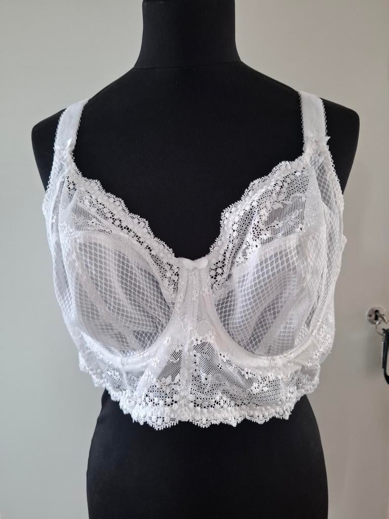 Elomi Charley Bralette 90G Wit, Elomi, Ophalen of Verzenden, Wit, BH