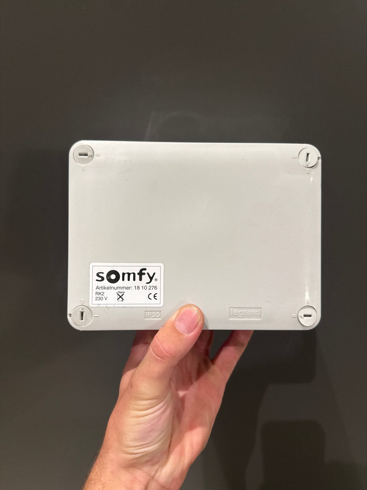 Somfy RK2-230V rolluikschakelaar - Splinternieuw, Ophalen of Verzenden, Nieuw, Overige merken, Schakelaar