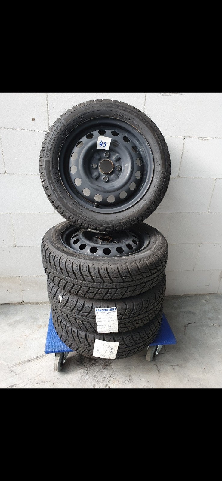 Michelin 155/65 R14 banden met 7,5mm profiel, Ophalen