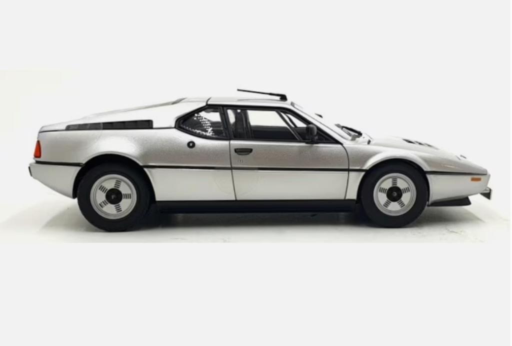 BMW M1 1980 Zilver metallic schaal 1/18 NOREV ref: 183226, Hobby en Vrije tijd, Modelauto's | 1:18, Verzenden, Nieuw, Auto, Norev