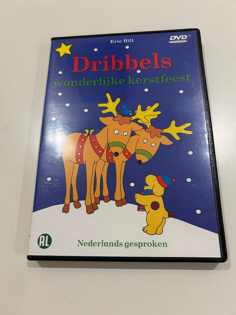 Dribbel - wonderlijke kerstfeest - DVD Tekenfim, Ophalen, Alle leeftijden, Nederlands, Zo goed als nieuw