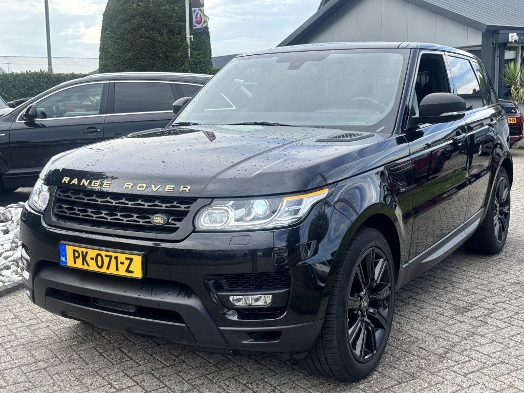 Land Rover Range Rover Sport 3.0 TDV6 S 2013 Zwart 20'' Velg, Auto's, Euro 5, Gebruikt, Zwart, 2993 cc