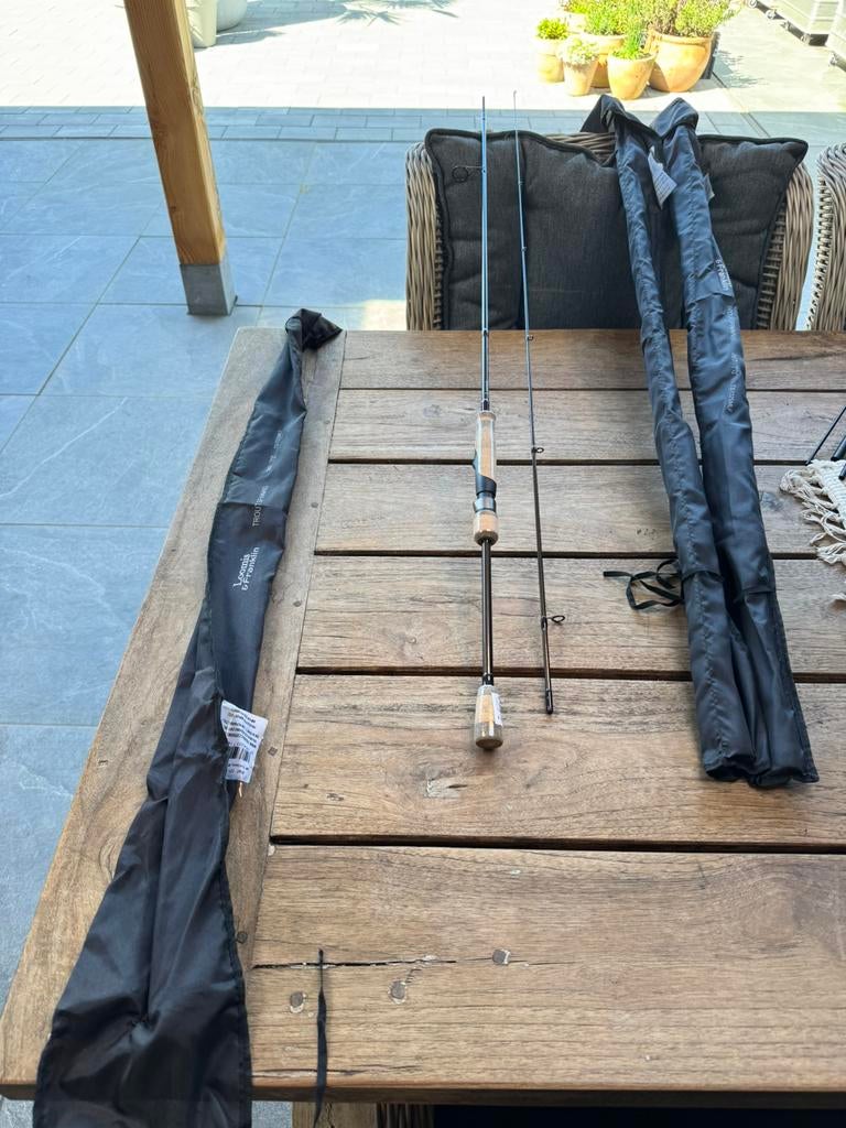 nieuwe loomis en franklin trout spinning hengels 2,13m, Watersport en Boten, Hengelsport | Roofvissen, Ophalen of Verzenden, Nieuw