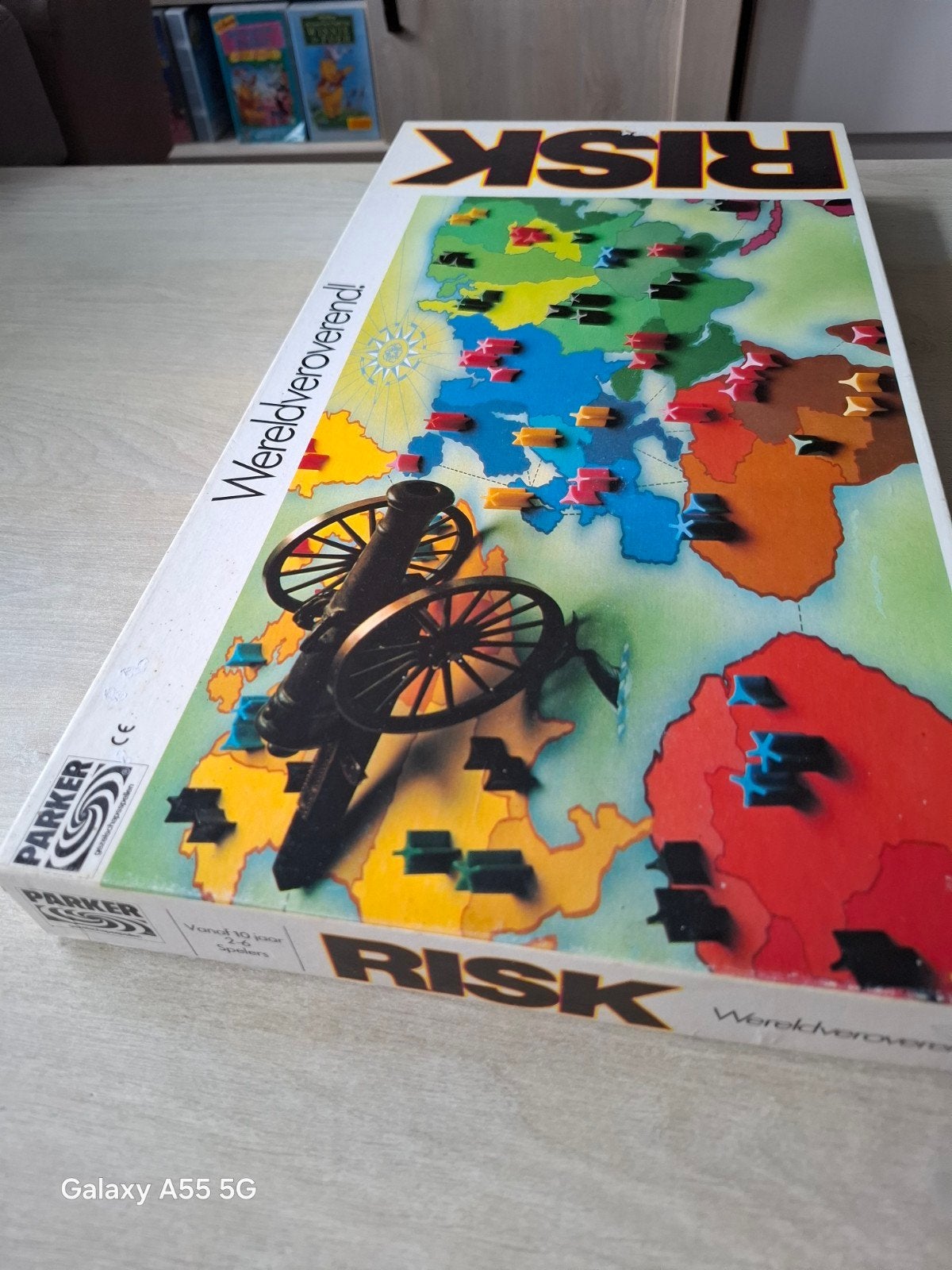 Risk Wereldveroverend! Bordspel - Klassieke Strategie, Parker, Gebruikt, Ophalen of Verzenden, Hasbro European Services, 4 The Square, Stockley Park, Uxbridge, Middlesex, UB11 1ET, UK