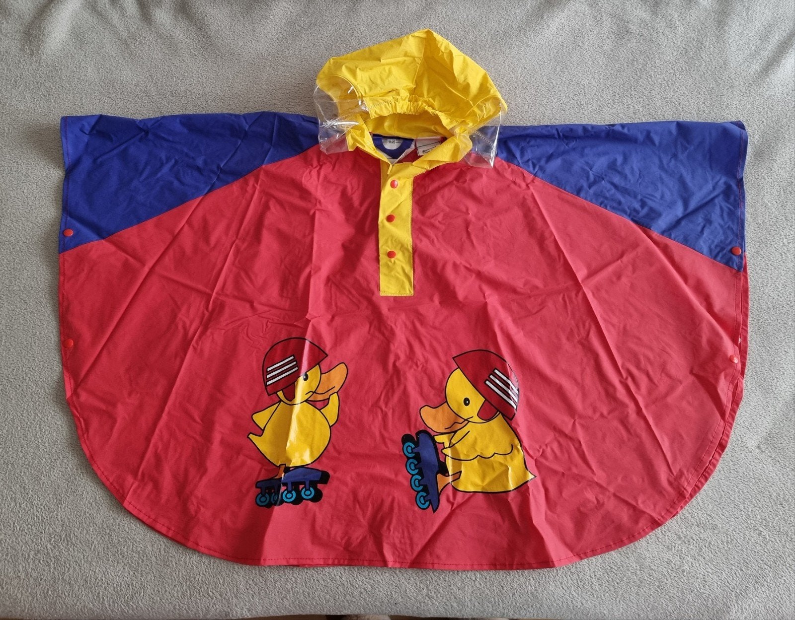 Vrolijke regenponcho maat 92, Ophalen of Verzenden, Gebruikt, Jongen of Meisje, Overige typen