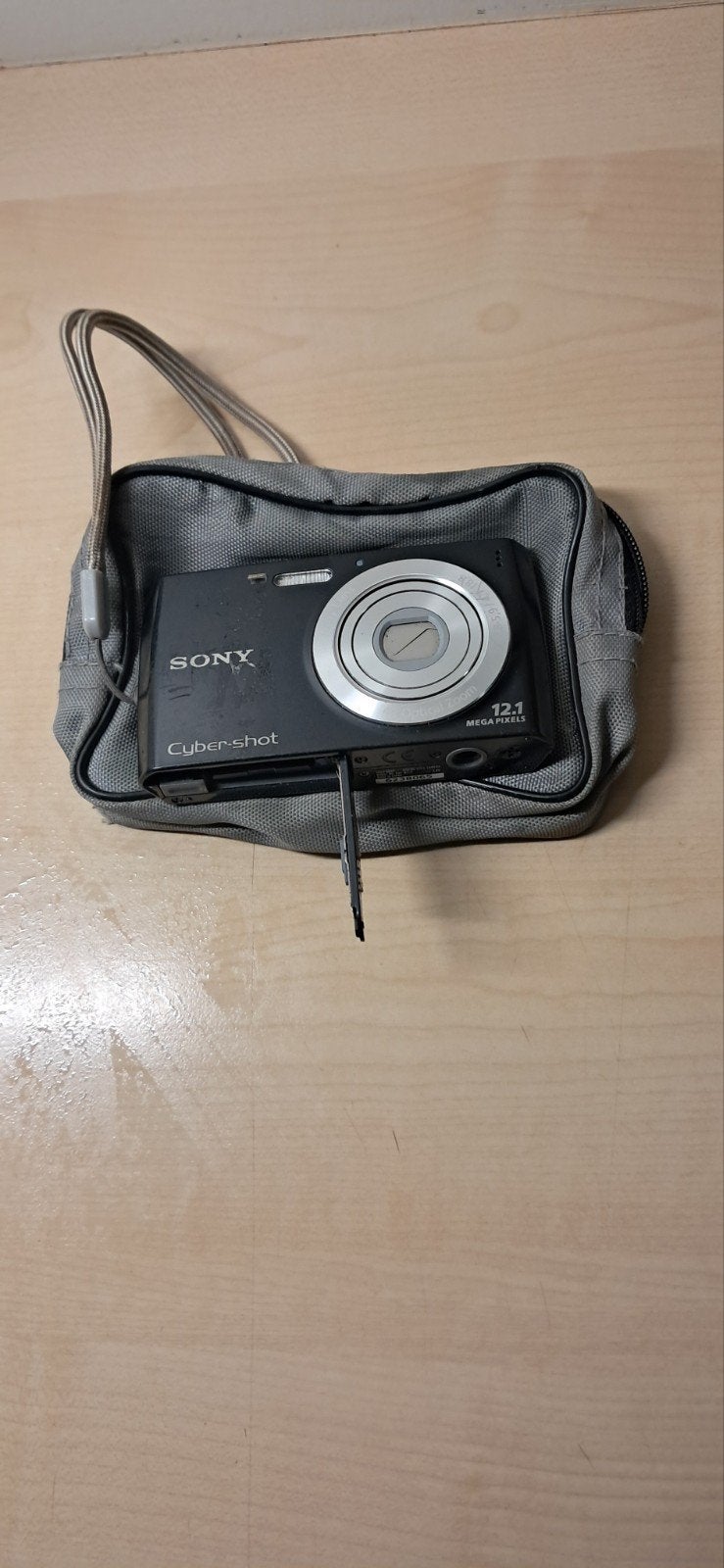 Sony Cyber-shot Compactcamera 12.1 MP met tas en lader, Audio, Tv en Foto, Fotocamera's Digitaal, Gebruikt, Compactcamera, Sony