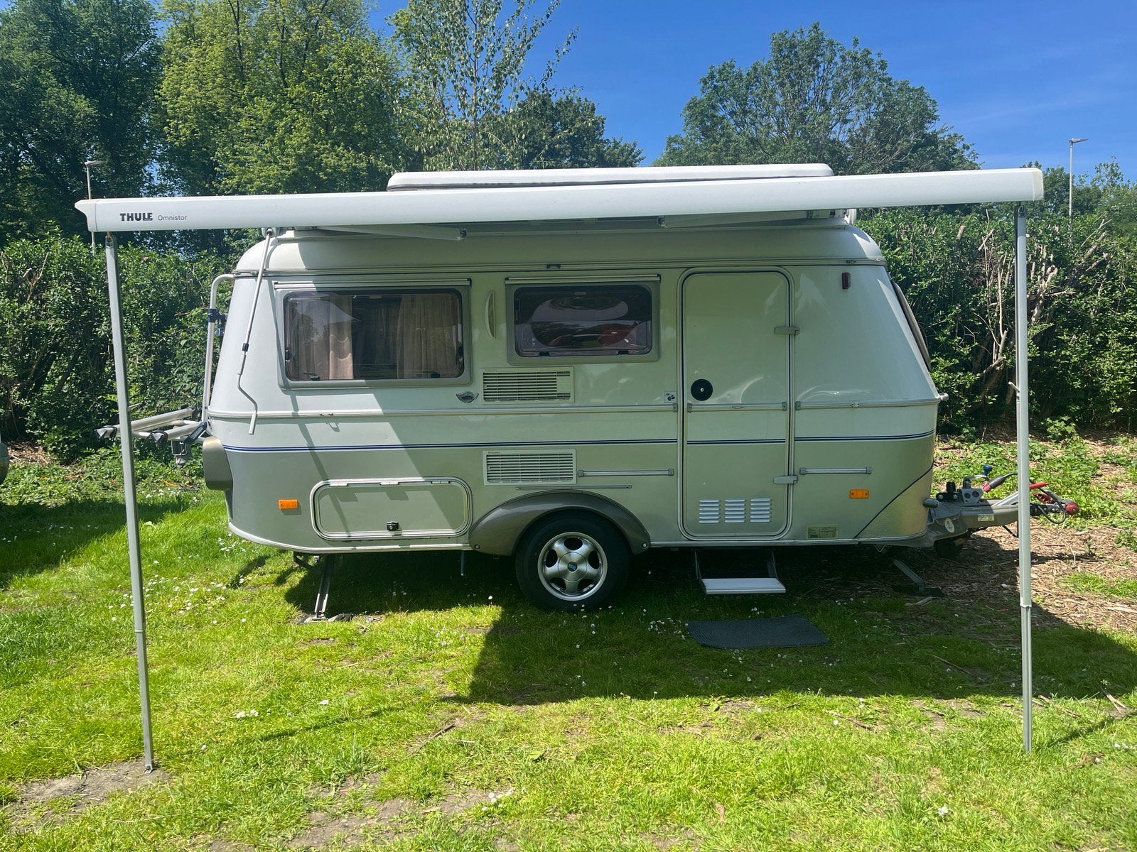 Eriba Touring 430 GT, Caravans en Kamperen, Treinzit, Tot en met 3, Particulier, 4 tot 5 meter