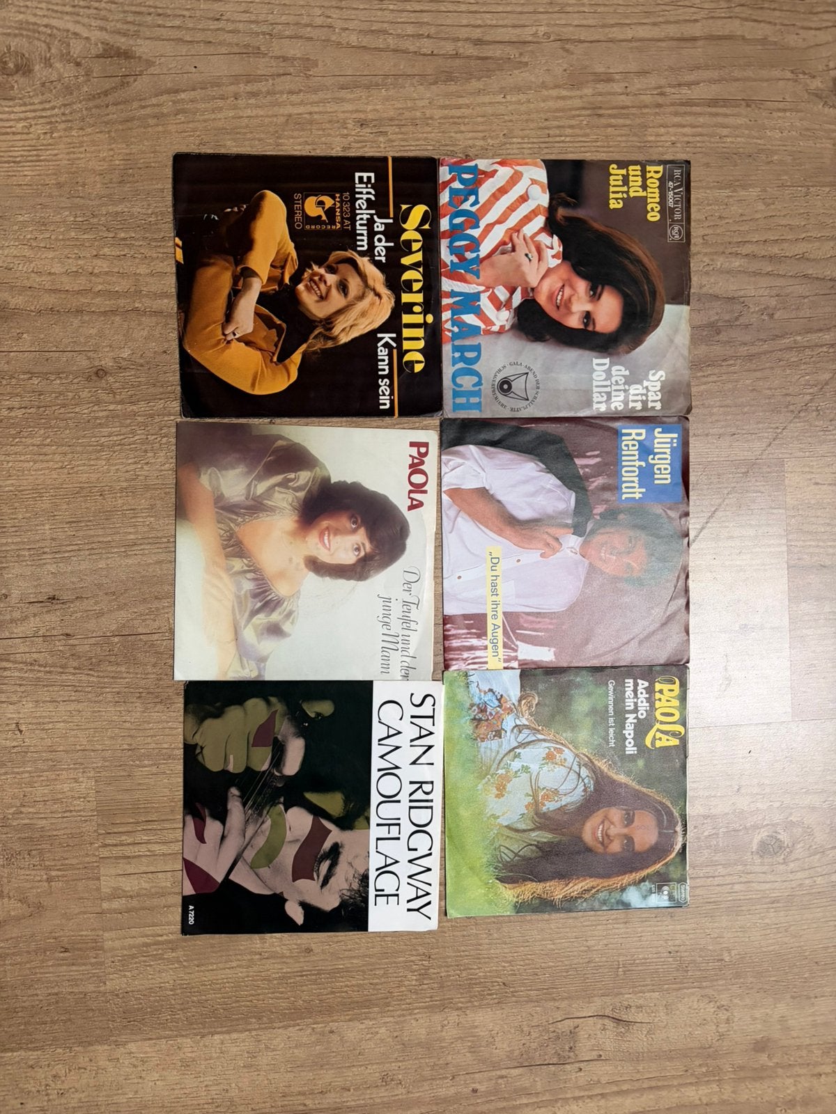 Setje singels, Cd's en Dvd's, Vinyl | Nederlandstalig, Ophalen of Verzenden, Zo goed als nieuw, Overige formaten, Levenslied of Smartlap