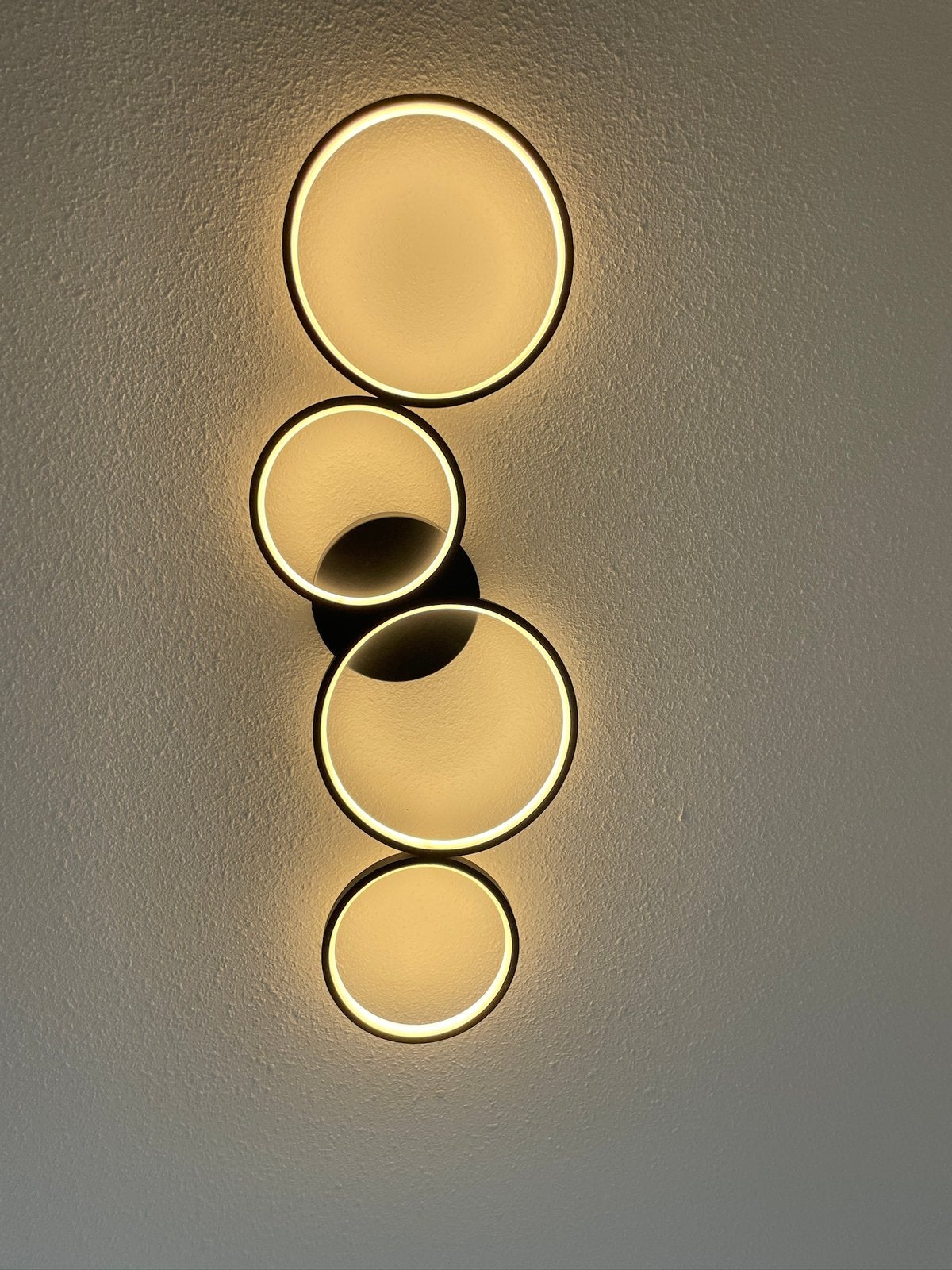 Moderne LED Plafondlamp - Cirkel Design, Ophalen, Zo goed als nieuw, Metaal