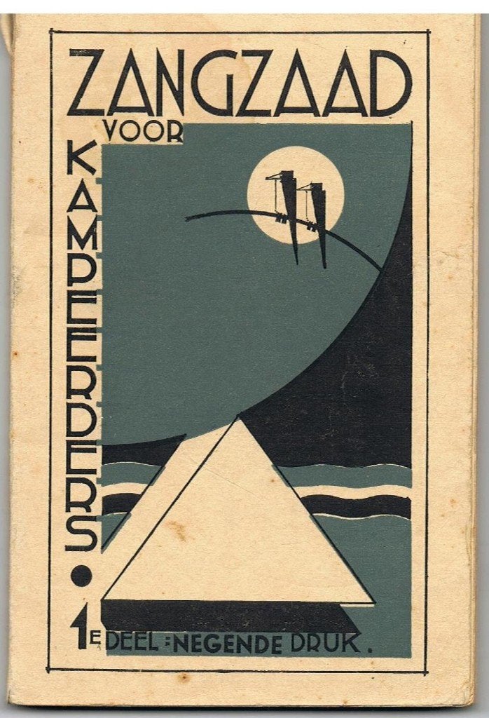 Zangzaad voor kampeerders  Deel 1 en 2  B4, Gebruikt, Zang, Les of Cursus, Ophalen of Verzenden