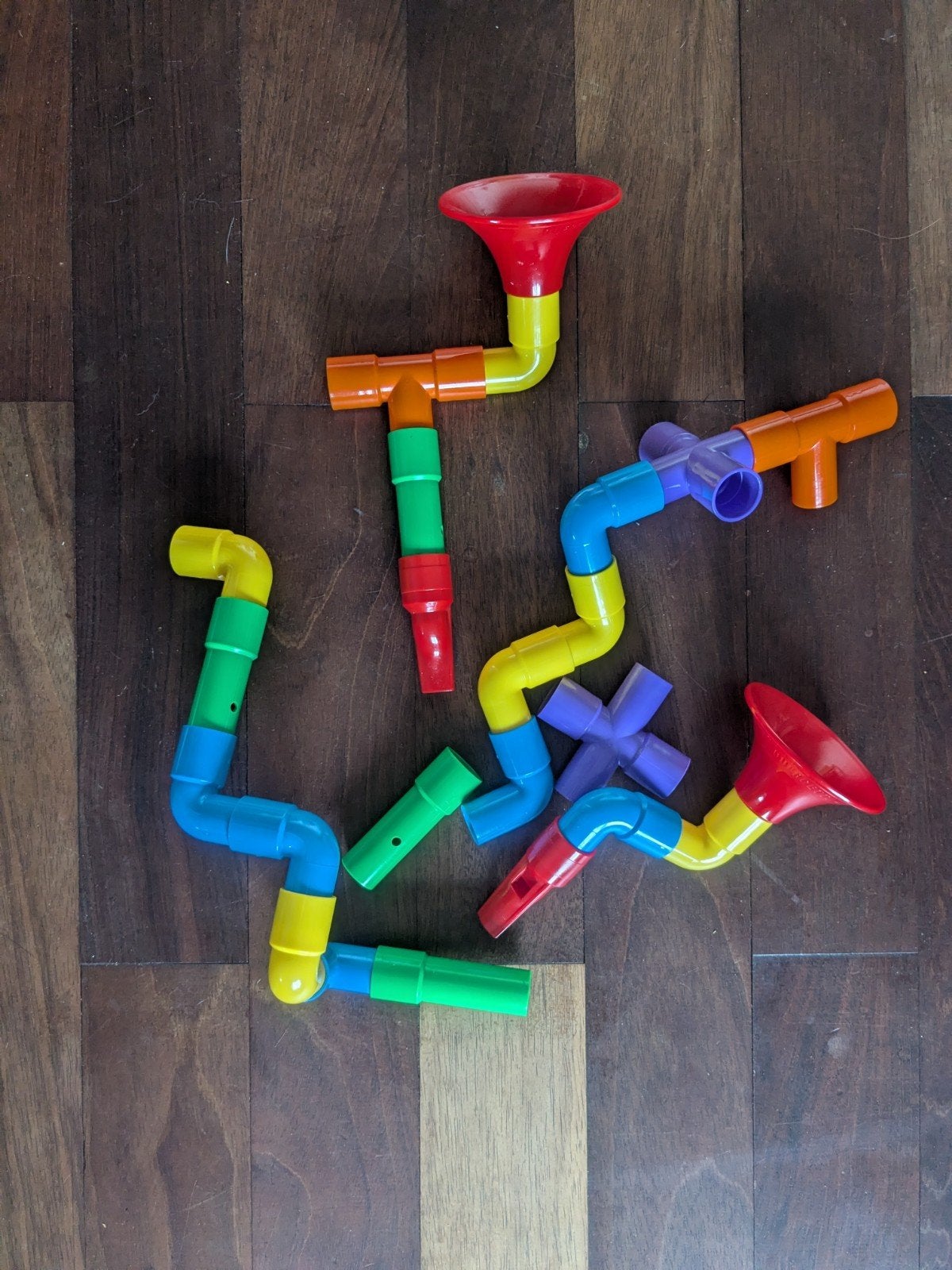 Quercetti Super Saxoflute - Maak je eigen instrument!, Kinderen en Baby's, Ophalen of Verzenden, Gebruikt, Bouwen, Met geluid