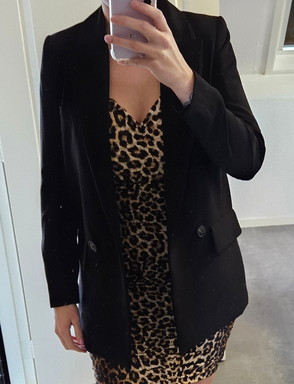 Zara Oversized Blazer Dames Zwart XS - Zo goed als nieuw, Nieuw, Ophalen of Verzenden, Jasje, Maat 34 (XS) of kleiner