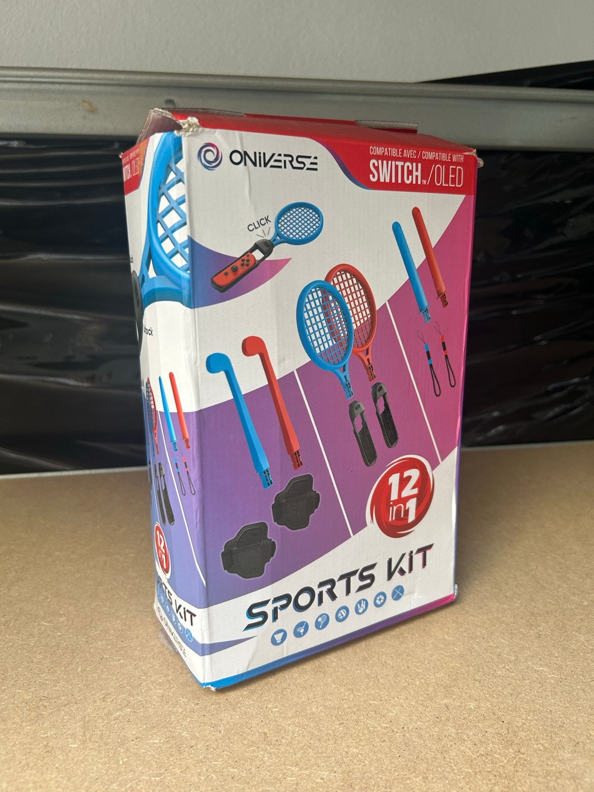 Oniverse 12-in-1 Switch Sport Accessoires Kit, Spelcomputers en Games, Spelcomputers | Nintendo Switch, Ophalen of Verzenden, Zo goed als nieuw