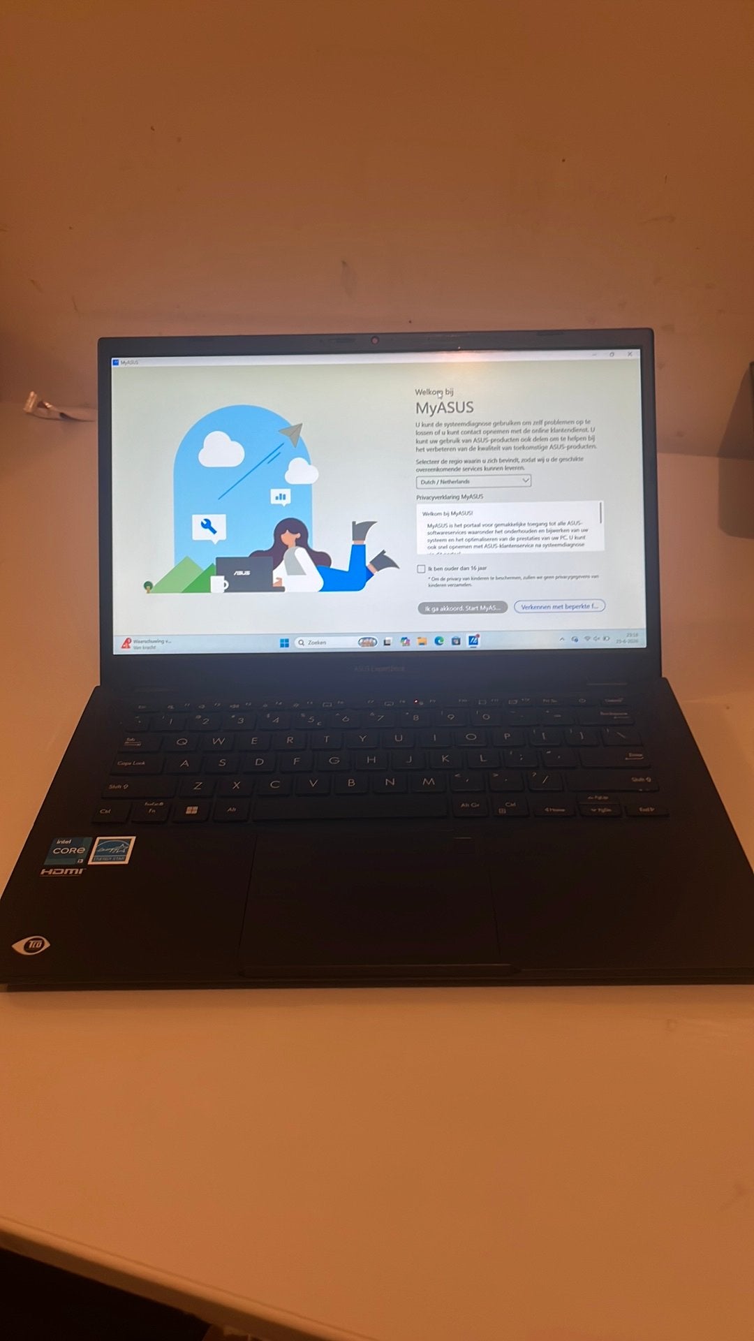 ASUS ExpertBook B1402CBA Laptop, Ophalen, 2 tot 3 Ghz, 14 inch, Zo goed als nieuw