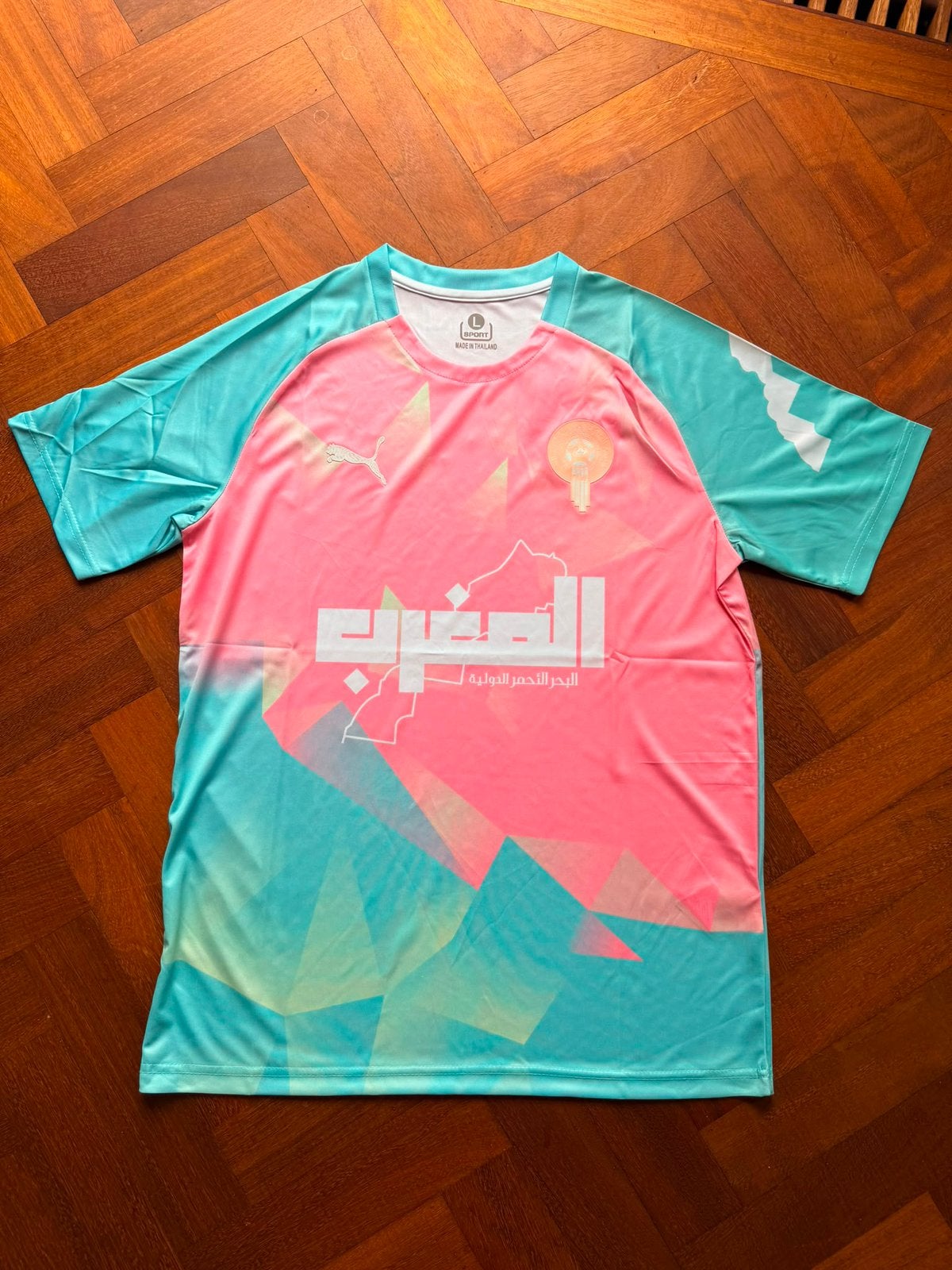 Marokko voetbalshirt maat L, Maat L, Ophalen of Verzenden, Nieuw, Shirt