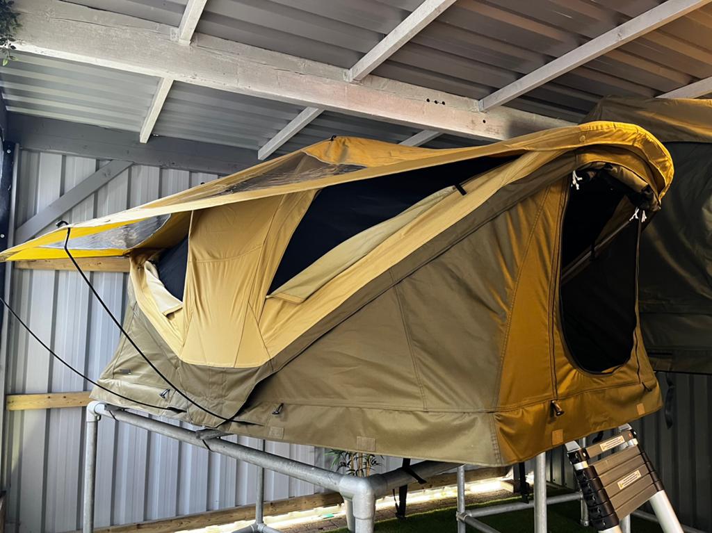 Thule Approach S daktent - Showmodel, Caravans en Kamperen, Tenten, Ophalen, Zo goed als nieuw, Tot en met 2