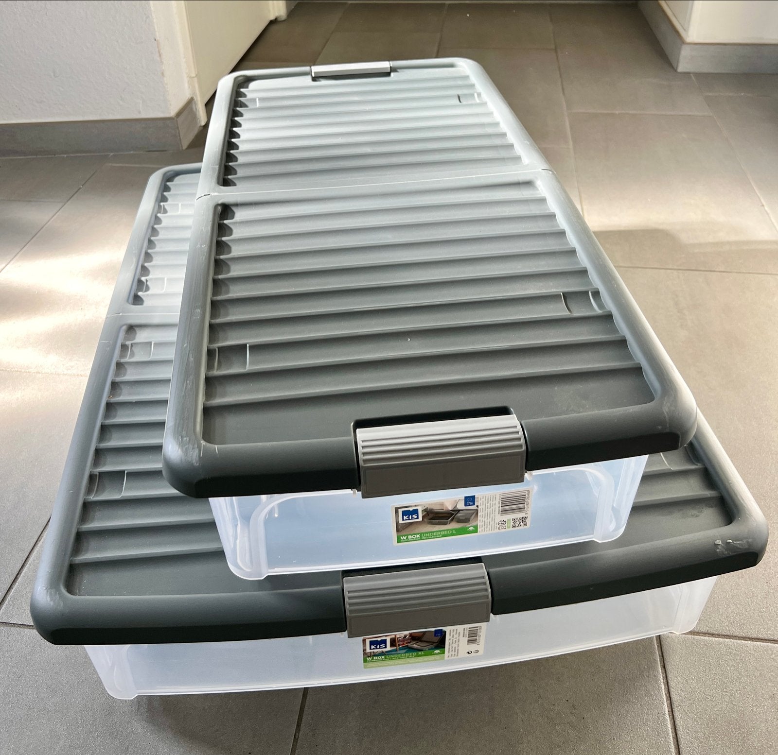 Opbergboxen met deksel - Diverse maten, Ophalen, 60 cm of meer, 75 tot 100 cm, Zo goed als nieuw