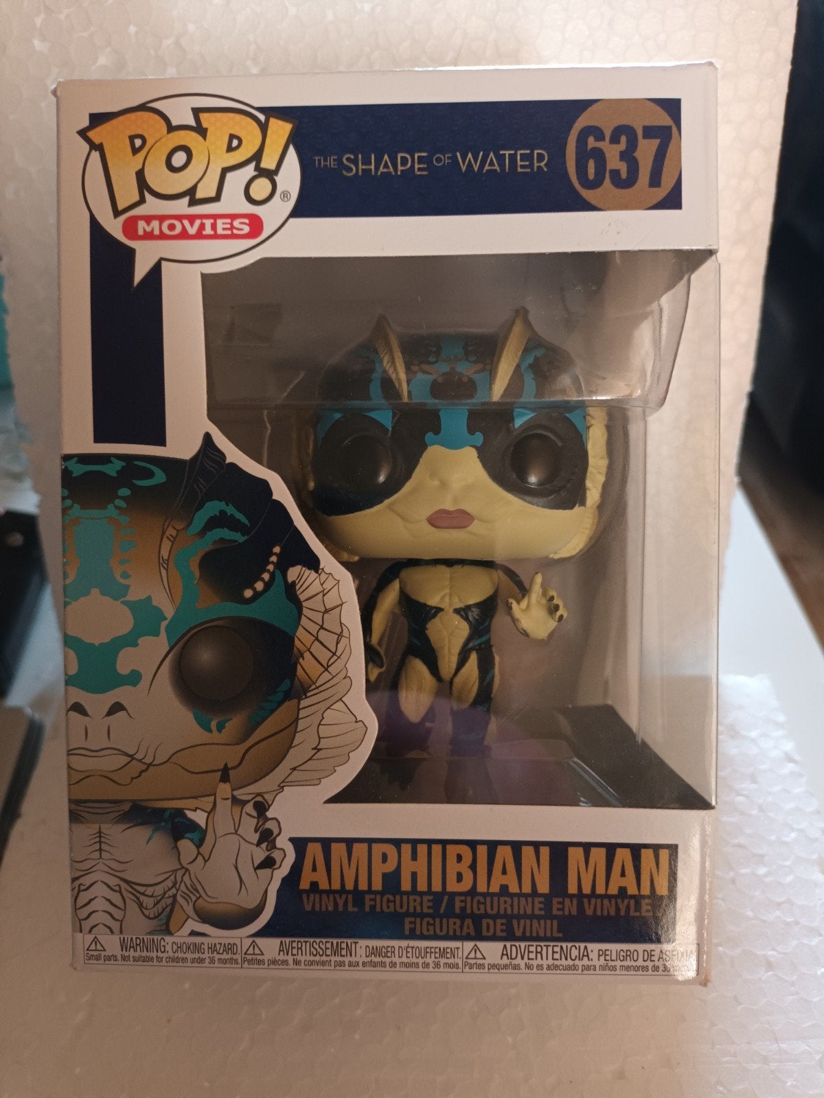 Funko Pop! The Shape of Water - Amphibian Man #637, Ophalen of Verzenden, Zo goed als nieuw