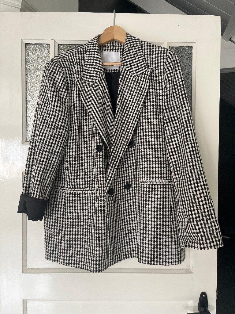 Oversized colbert, Meerkleurig, Maat 42/44 (L), Ophalen of Verzenden, Zo goed als nieuw