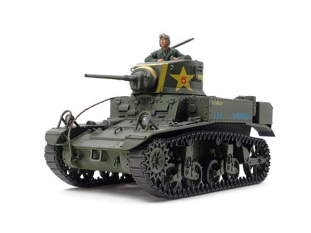 Tamiya	35360	M3 Stuart Late Production	1/35, Tank, Verzenden, 1:32 tot 1:50, Nieuw