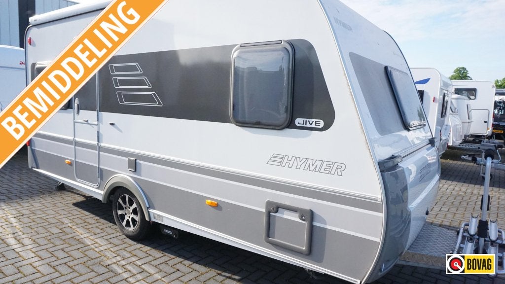 Hymer Jive 465, mover-Unico en Thule luifel, Rondzit, Bedrijf, Overige typen, Eriba