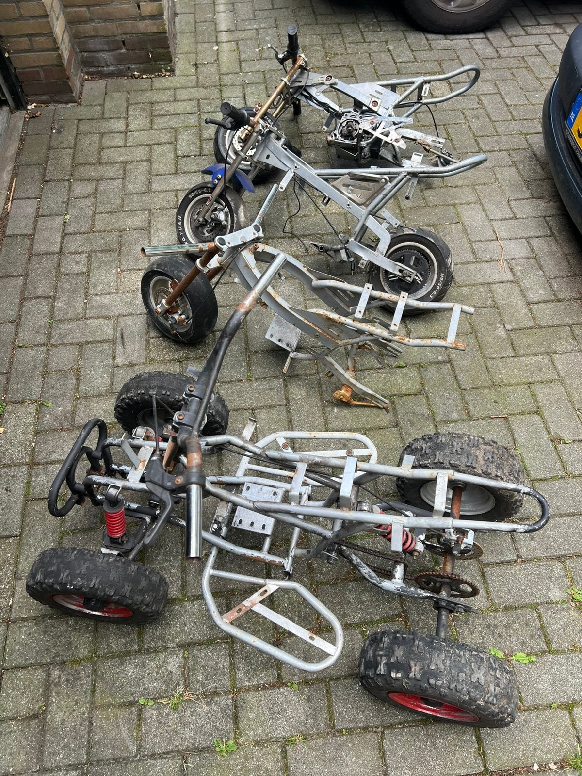 Kale frames, Fietsen en Brommers, Ophalen of Verzenden, Frame