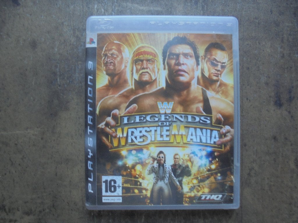 WWE Legends Of WrestleMania voor PS3 (zie foto's), Gebruikt, Vechten, Ophalen of Verzenden, 3 spelers of meer
