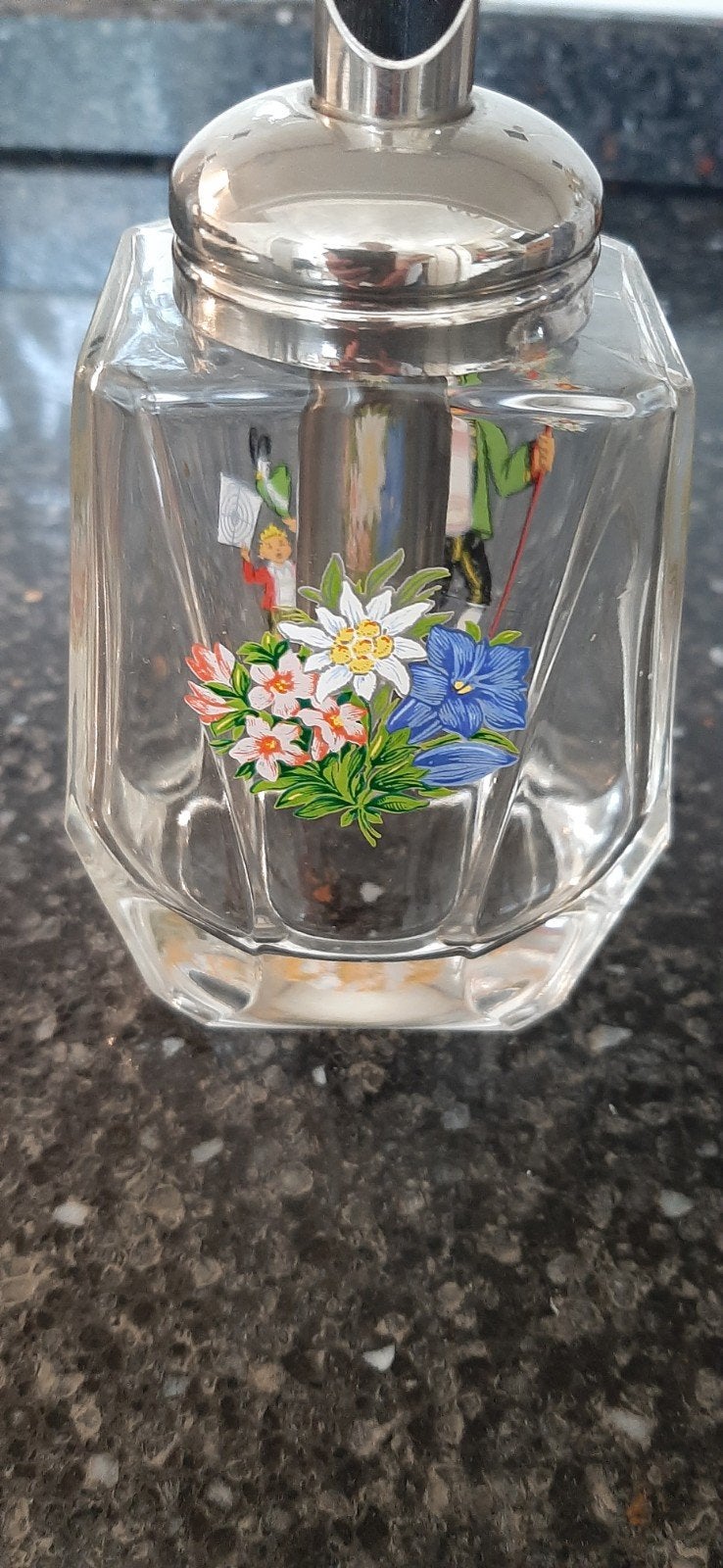 Vintage Oostenrijkse suikerpot Villach, Antiek en Kunst, Curiosa en Brocante, Ophalen of Verzenden