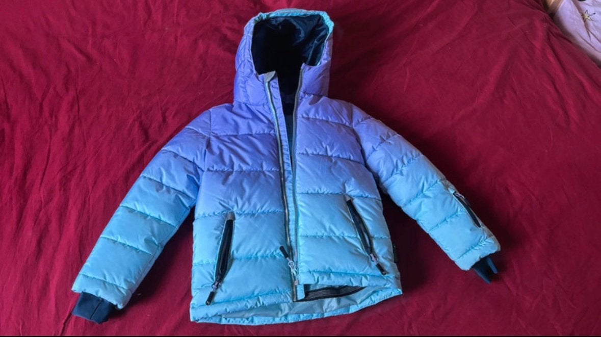 Zgan ski-jas winterjas maat 128 Northville, Kinderen en Baby's, Ophalen of Verzenden, Zo goed als nieuw, Meisje, Jas