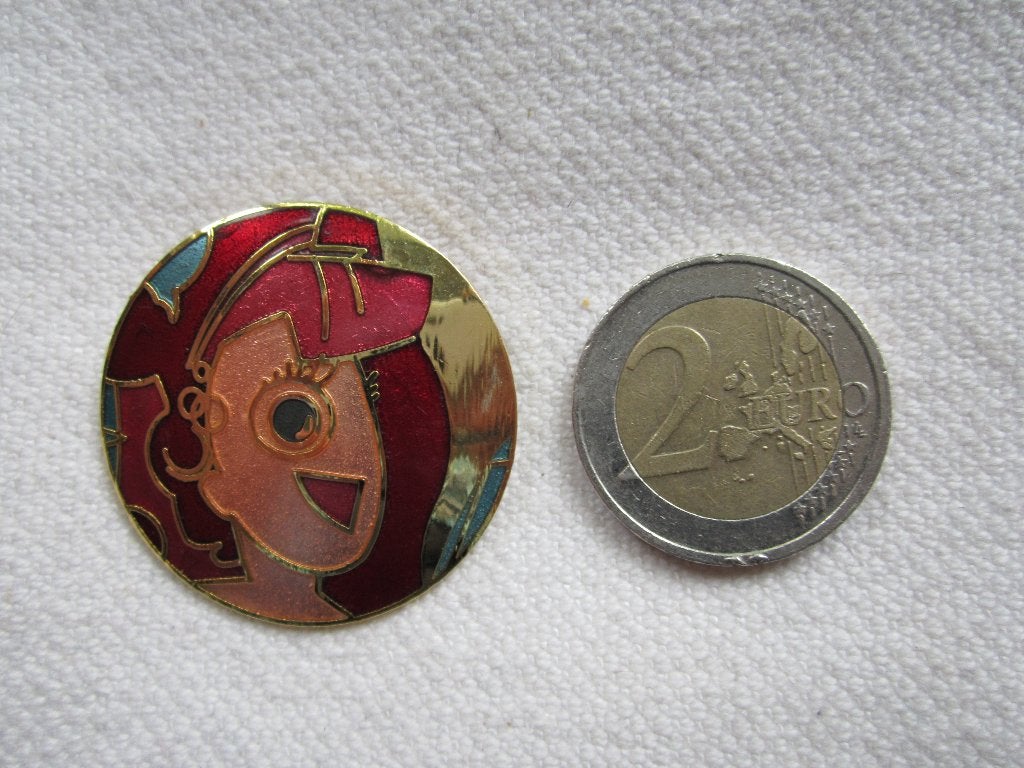1,  Aparte oude broche, Ophalen, Overige materialen, Broche