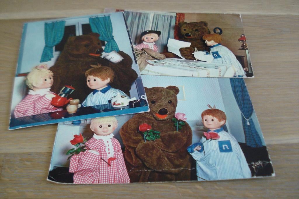 Oude kinderkaarten 3 stuks M, Verzenden, Voor 1920, Overige thema's